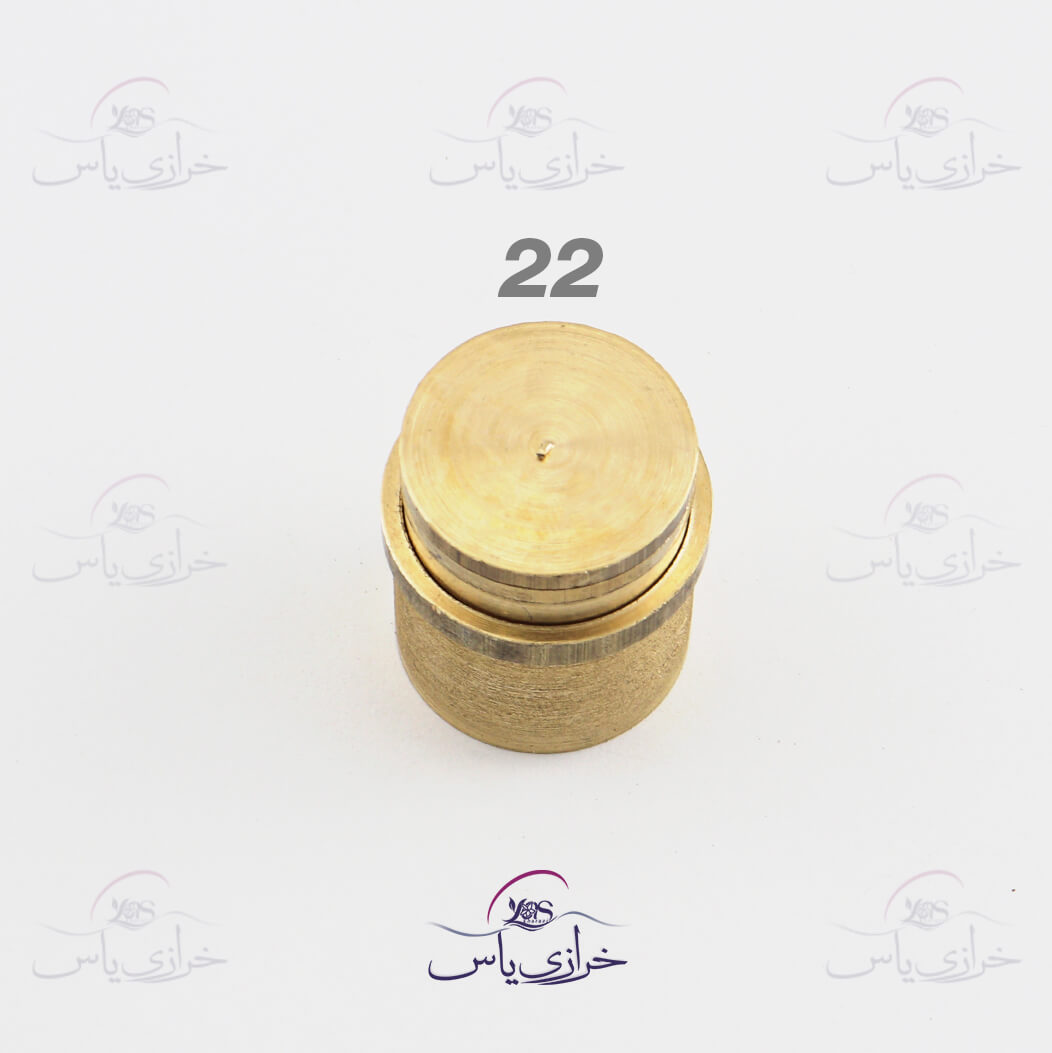 قالب دکمه پارچه ای سایز 22