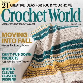 مجله الکترونیکی بافتنی Crochet World 2021