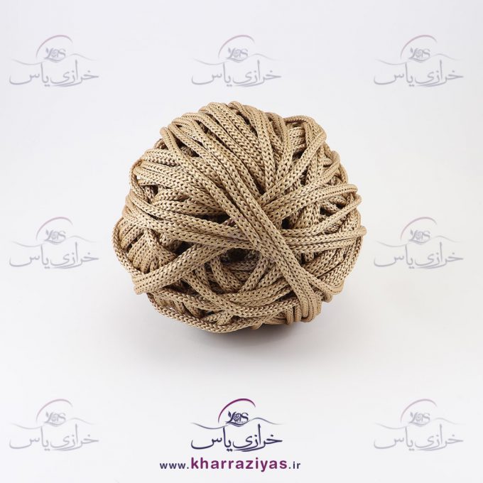 نخ مکرومه مارشال ۵ سوزن ( پنج سوزن ) شیرقهوه ( کلاف 250 گرمی )