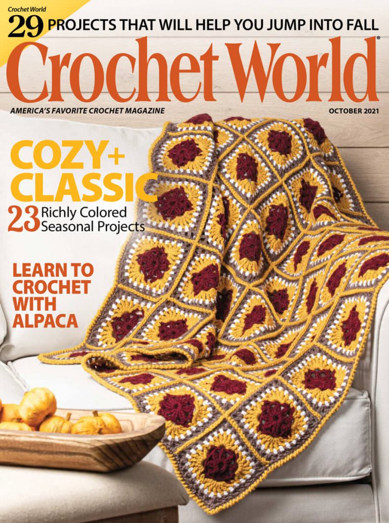 مجله الکترونیکی بافتنی Crochet World OCTOBER 2021