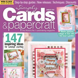 مجله الکترونیکی هنرهای کاغذی Simply Cards , Papercraft Issue.219