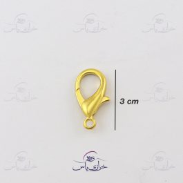 قفل طوطی طلایی 3 سانت