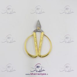 قیچی جواهردوزی طلایی تمام فلز سایز 1