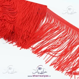 ریشه لباس مجلسی ساده 15 سانت قرمز
