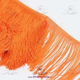 ریشه لباس مجلسی ساده 15 سانت نارنجی