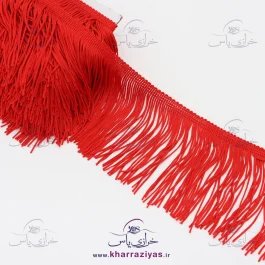 ریشه لباس مجلسی ساده 11 سانت قرمز