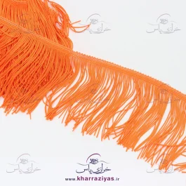 ریشه لباس مجلسی ساده 11 سانت نارنجی