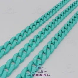 زنجیر پلاستیکی طرح کارتیر سبز آبی