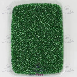 منجوق ریز سبز سیدی شیشه ای (500 گرمی)