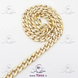 زنجیر کارتیر ایرانی طلایی پلاستیکی سایز 2