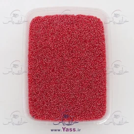 منجوق ریز قرمز متالیک برند FGB (500 گرمی)