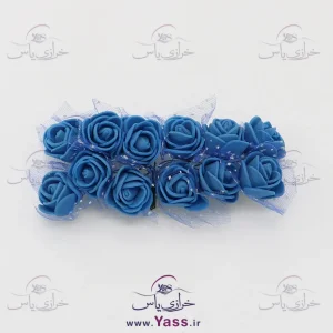 گل فومی اکلیلی آبی (بسته 10 عددی)