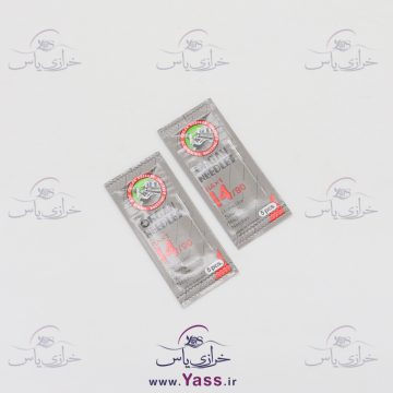 سوزن چرخ خانگی جعبه طوسی اصل سایز 14 (5 عددی)