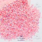 پولک شکوفه رویایی 6 میل صورتی (بسته 250 گرمی)