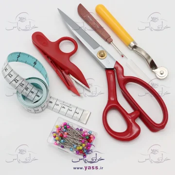 پک 6 پارچه ابزار خیاطی حرفه ای (پک اولیه و شروع خیاطی)